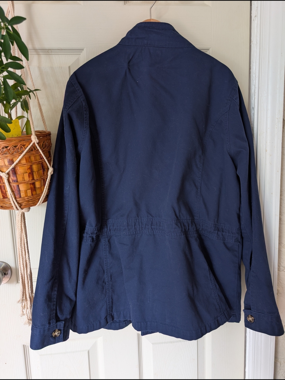 Classic Navy Utility Jacket - Women's - Picture 7 of 9
